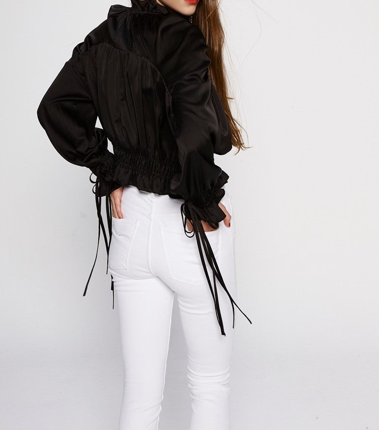 Smocking Sleeve Top