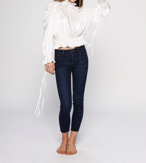 Smocking Sleeve Top