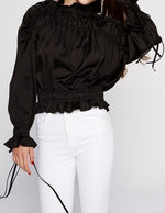 Load image into Gallery viewer, Smocking Sleeve Top
