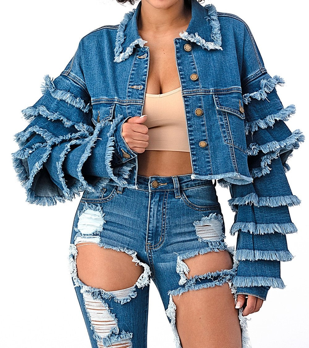 La Donna Demin Jacket