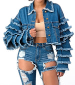 Load image into Gallery viewer, La Donna Demin Jacket
