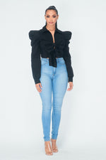 Load image into Gallery viewer, Poppy Tie Top
