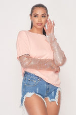 Load image into Gallery viewer, Bling Bling  Sweat Top
