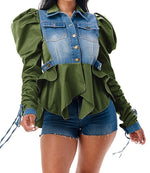 Load image into Gallery viewer, Minding Mine Demin Jacket
