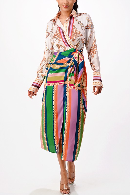 Charisma Wrap Dress