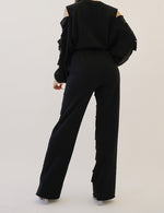 Load image into Gallery viewer, Cut Out Wide Leg Fleece Set
