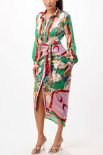 Load image into Gallery viewer, Prima Donna Buttom Down Dress
