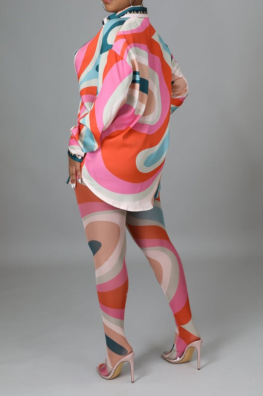 Flamboyant Two Piece Set