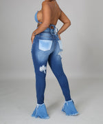 Load image into Gallery viewer, There Go My Baby Jeans
