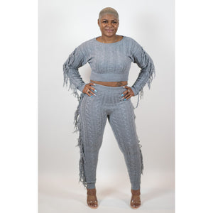 Glamorous Glo Fringed Set