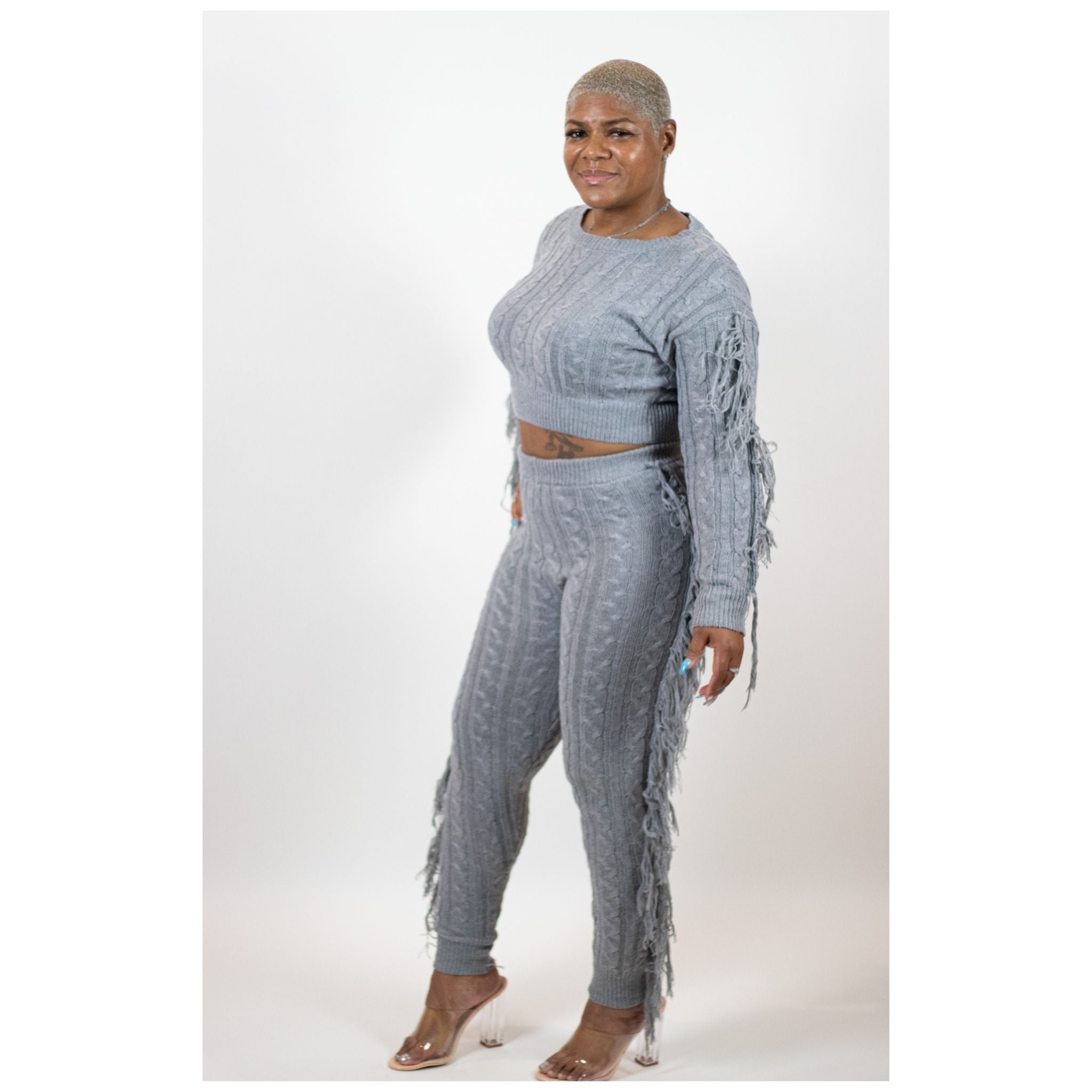 Glamorous Glo Fringed Set