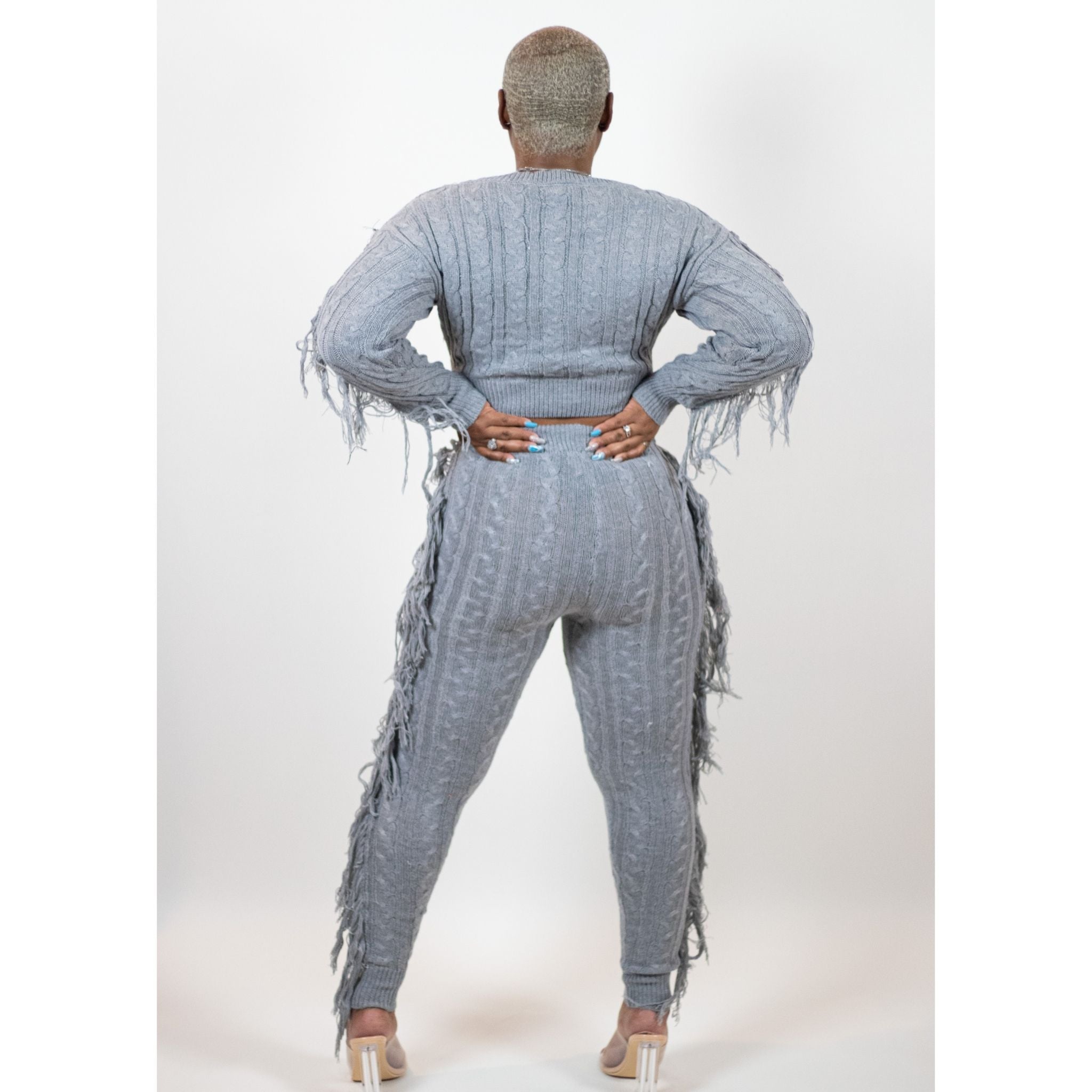 Glamorous Glo Fringed Set
